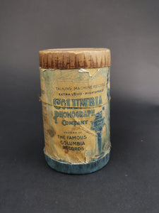 Antique Columbia Phonograph Company Columbia Records Box with Original Label 1918