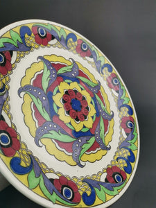 Antique Royal Doulton Platter Plate Ceramic Pottery Late 1800's Hand Painted Original