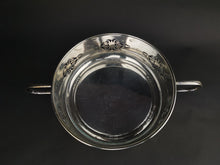 Load image into Gallery viewer, Antique Silver Plated Bread or Fruit Bowl Hamilton Laidlaw and Co of Glasgow Scotland
