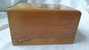 Vintage Ireland Souvenir Wooden Money Box Piggy Bank 1950's Mid Century Original Children's Child's Irish Mouse Wood Moneybox