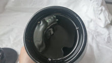 Load image into Gallery viewer, Antique Hand Painted Black Pottery Storage Jar with Lady Figure Top Handle  Early 1900&#39;s Ginger Pot
